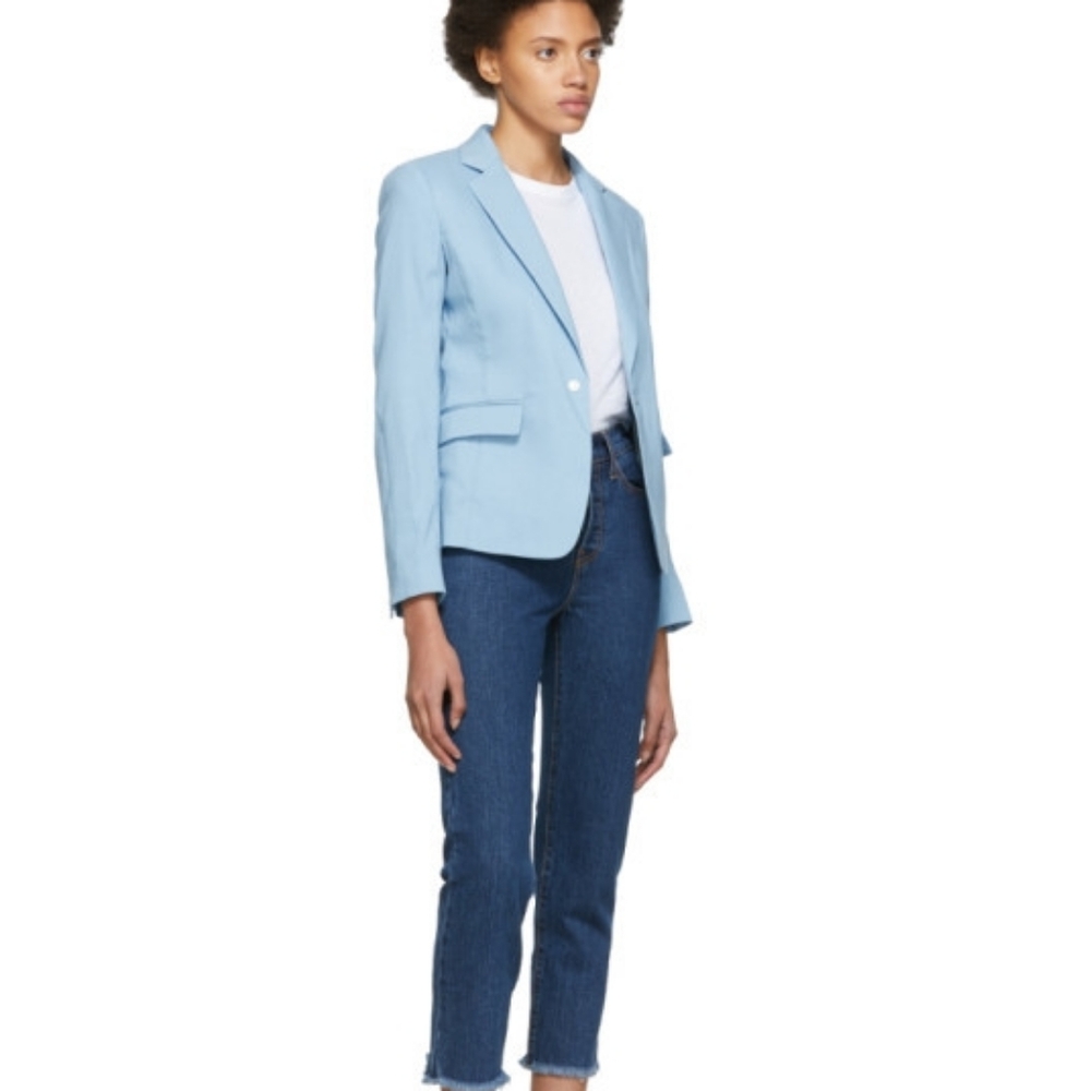 Rag & Bone New York Linen Blend Blazer